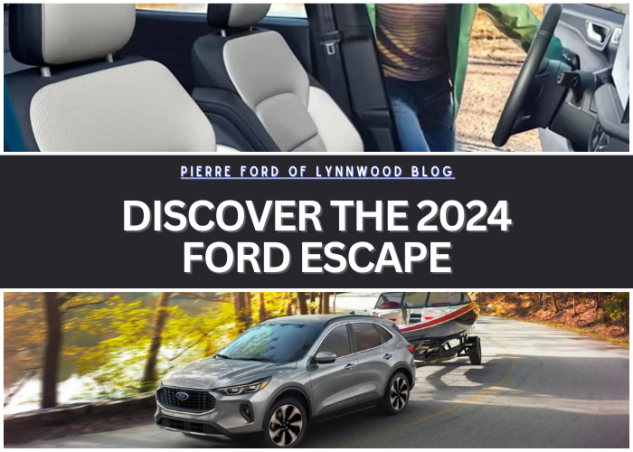 Discover the 2024 Ford Escape