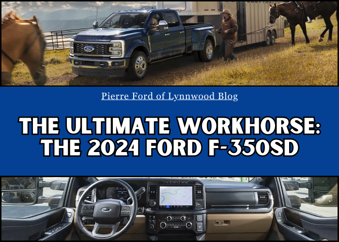 The Ultimate Workhorse: The 2024 Ford F-350SD