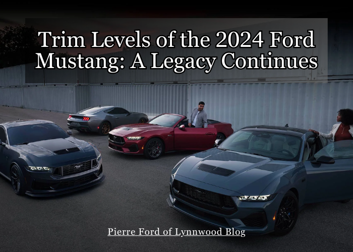 2024 Ford Mustang trim levels